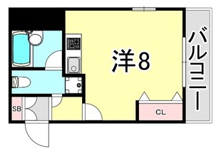 アルテシアン夙川の物件間取画像